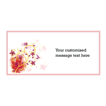 Customised Gift Card (Red...