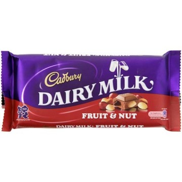 Dairly Milk Fruit & Nut 160g