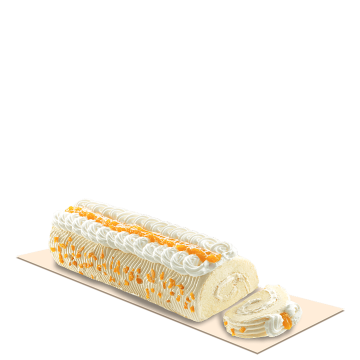 Mango Roll Red Ribbon Cake