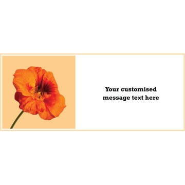 Customised gift card (Poppy)