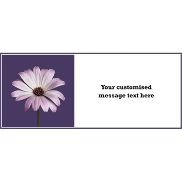 Customised gift card (Purple)