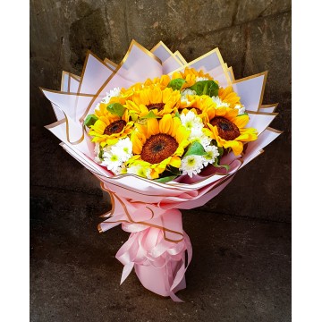 Sunflower Sunshine Bouquet