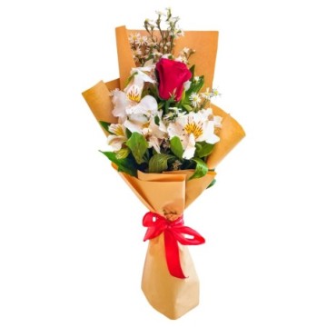 Single Rose Special Bouquet