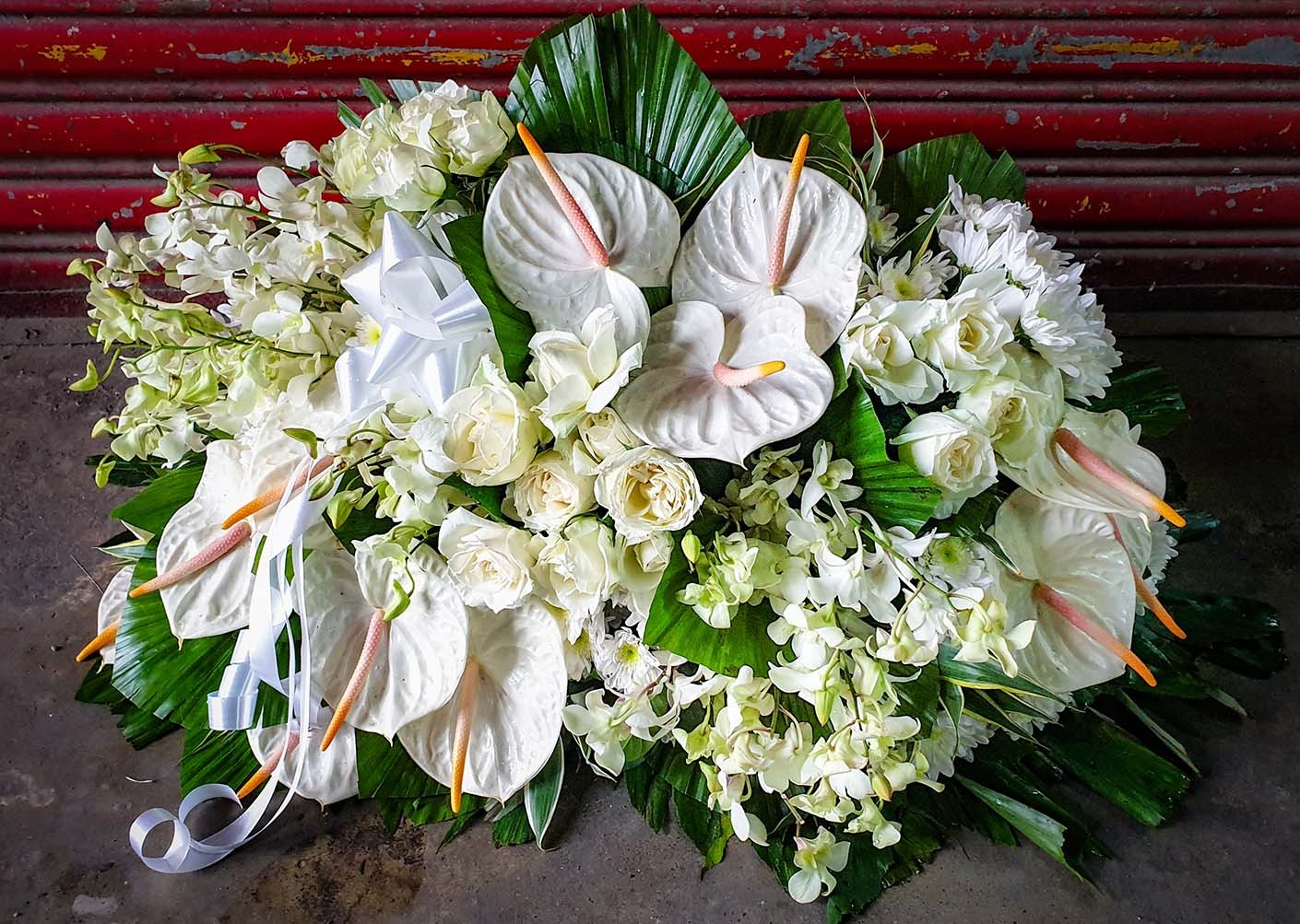 Funeral flower arrangements near me in Pangasinan